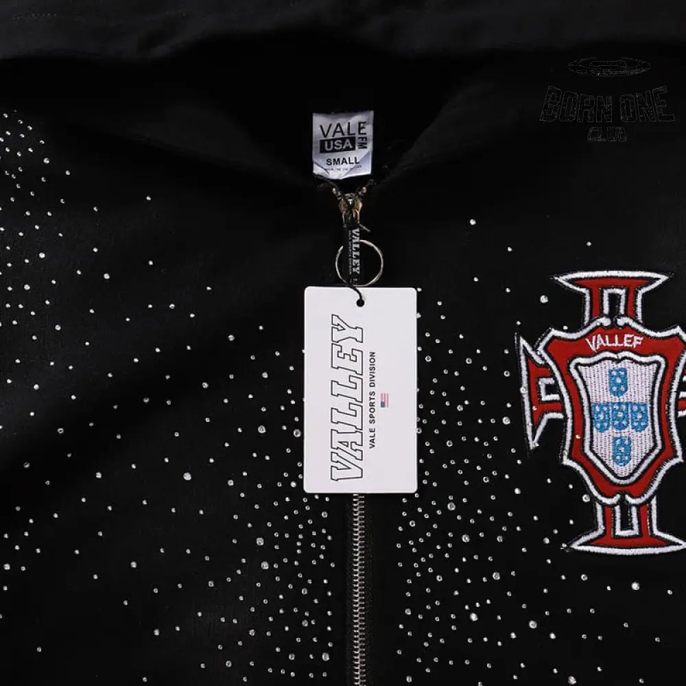 Moletom Vale Forever Sun Custered Zíper Black