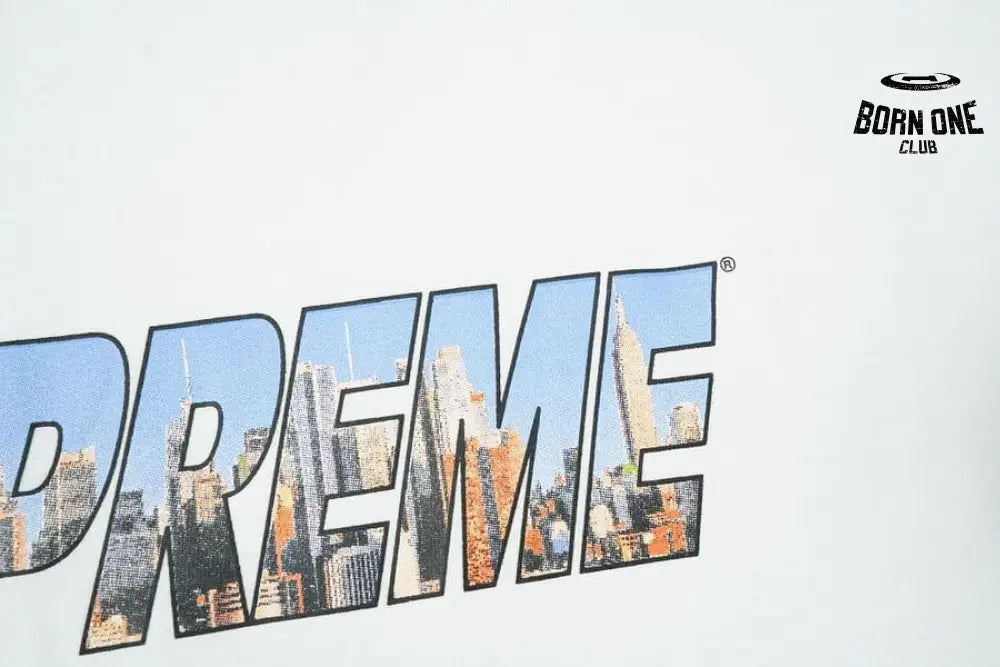 Camiseta Supreme Gotham White