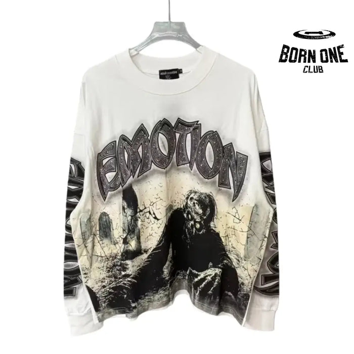 Camiseta Manga Longa Mixed Emotion