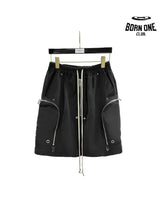 Rick Owens multi-zipper cargo shorts 2 colors 28452644