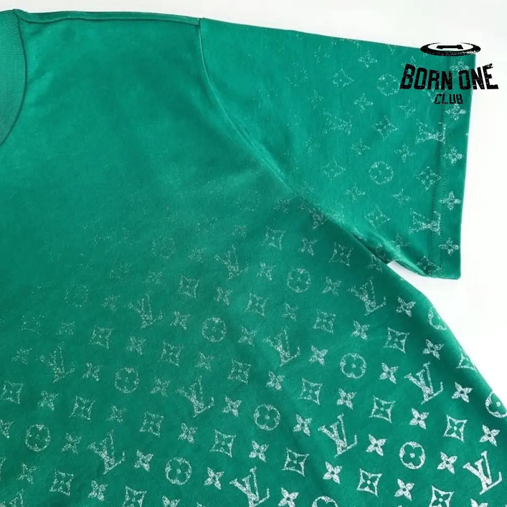 Camiseta Louis Vuitton LVSE Monogram Gradient Green