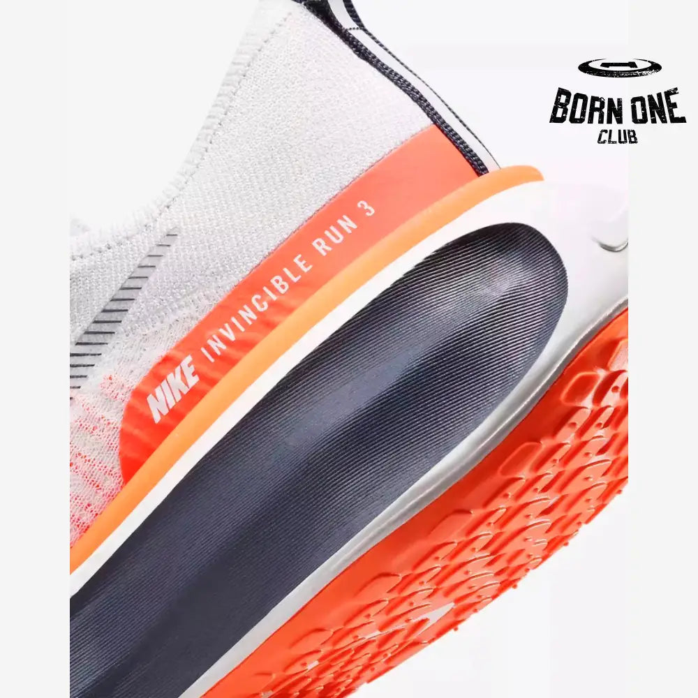 Nike Invincible Run 3 - Laranja/Branco