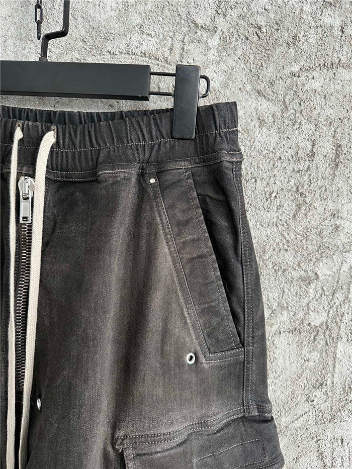 Rick Owens DRKSHDW Cargo Calça Jeans (Alta Qualidade)