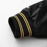 Jaqueta Supreme x Mitchell & Ness Varsity Satin Black