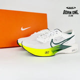 Nike Air Zoom X Vaporfly Next%3 Road Racing - Branco/Verde Pro