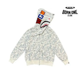 Bape Shark Moletom Zíper