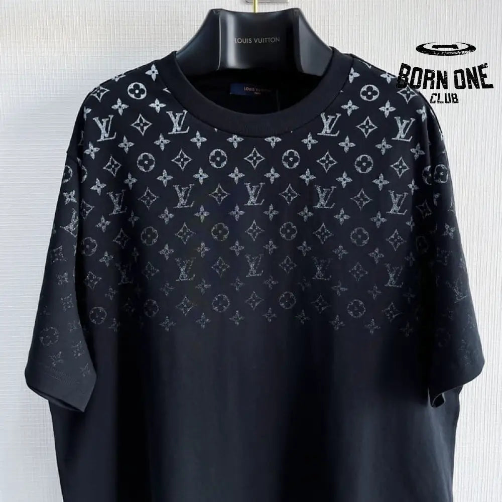 Camiseta Louis Vuitton Gradient Cotton Black