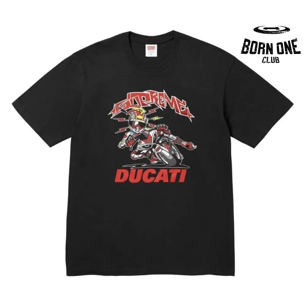 Camiseta Supreme Ducati Bike Preto