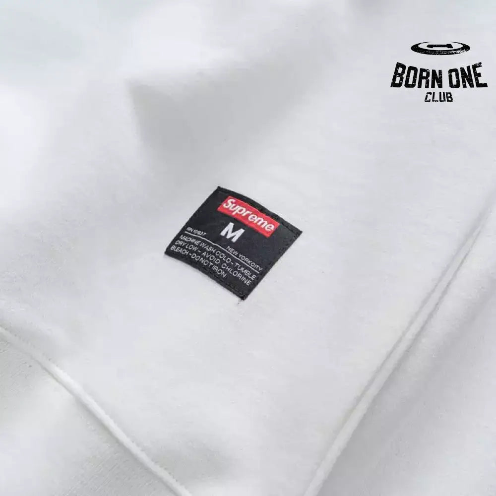 Moletom Supreme Kanji Logo White