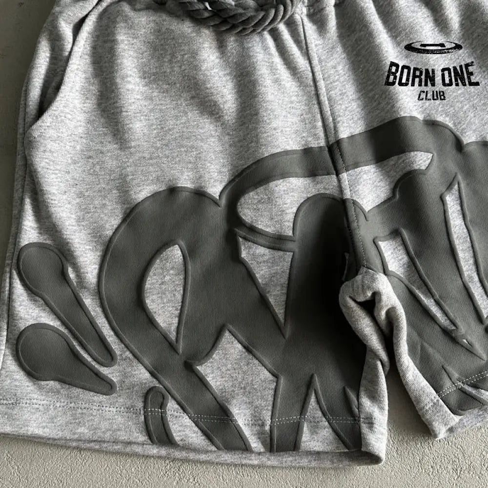 Conjunto Shorts Synaworld Cinza