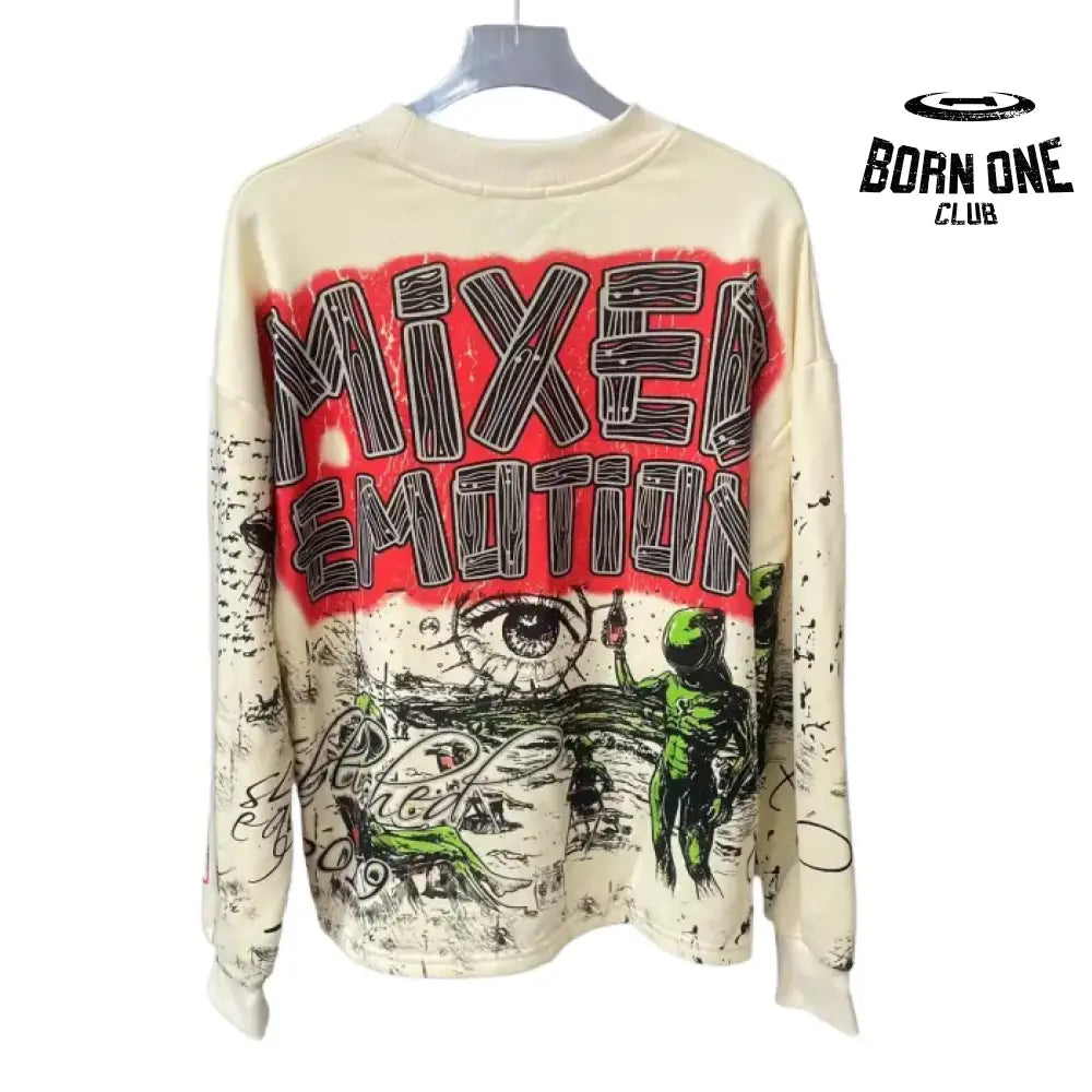 Camiseta Manga Longa Mixed Emotion