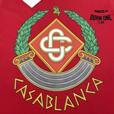 Camiseta Casablanca Casa Crest Vermelha