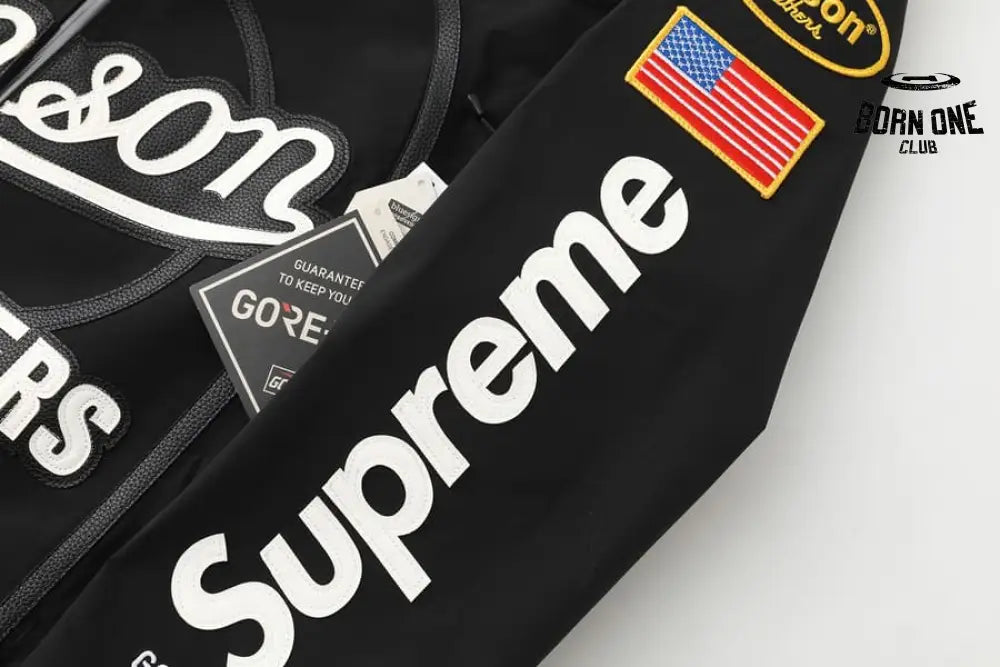 Jaqueta Supreme x Vanson GORE-TEX Shell Black