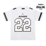 Camiseta Amiri 22 SKATER Branco