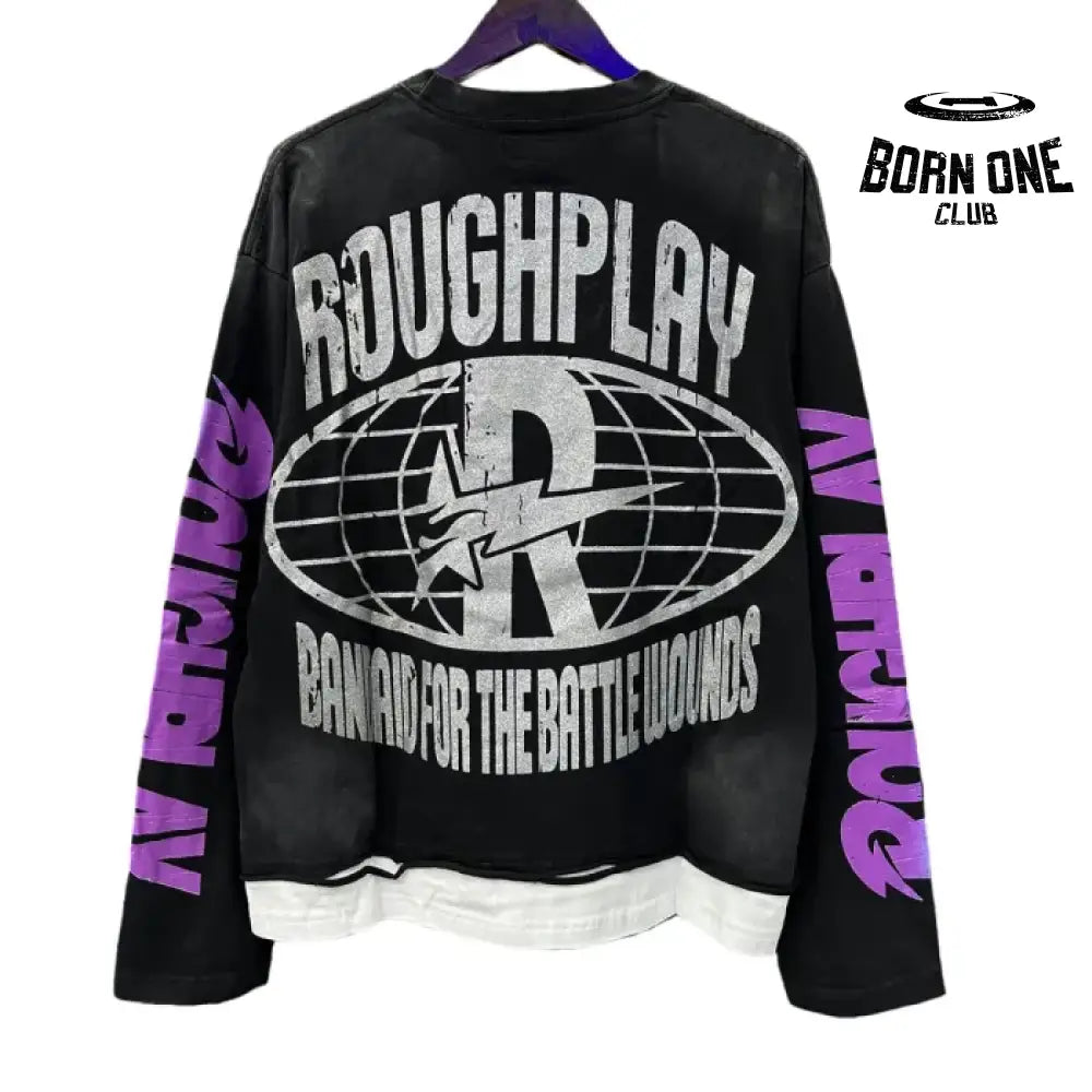 Rough Play Camiseta Manga Longa