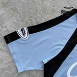 Camiseta Corteiz Alcatraz Football Azul
