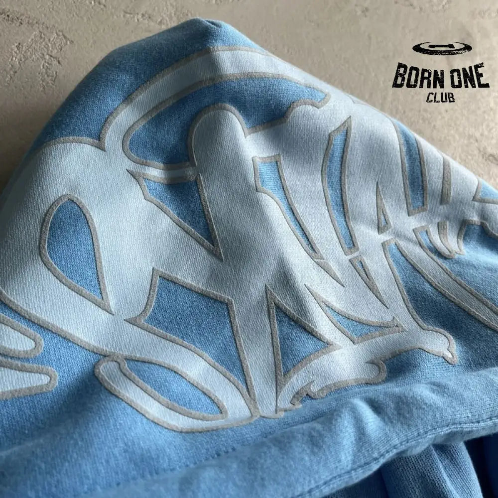 Conjunto Synaworld Logo Azul