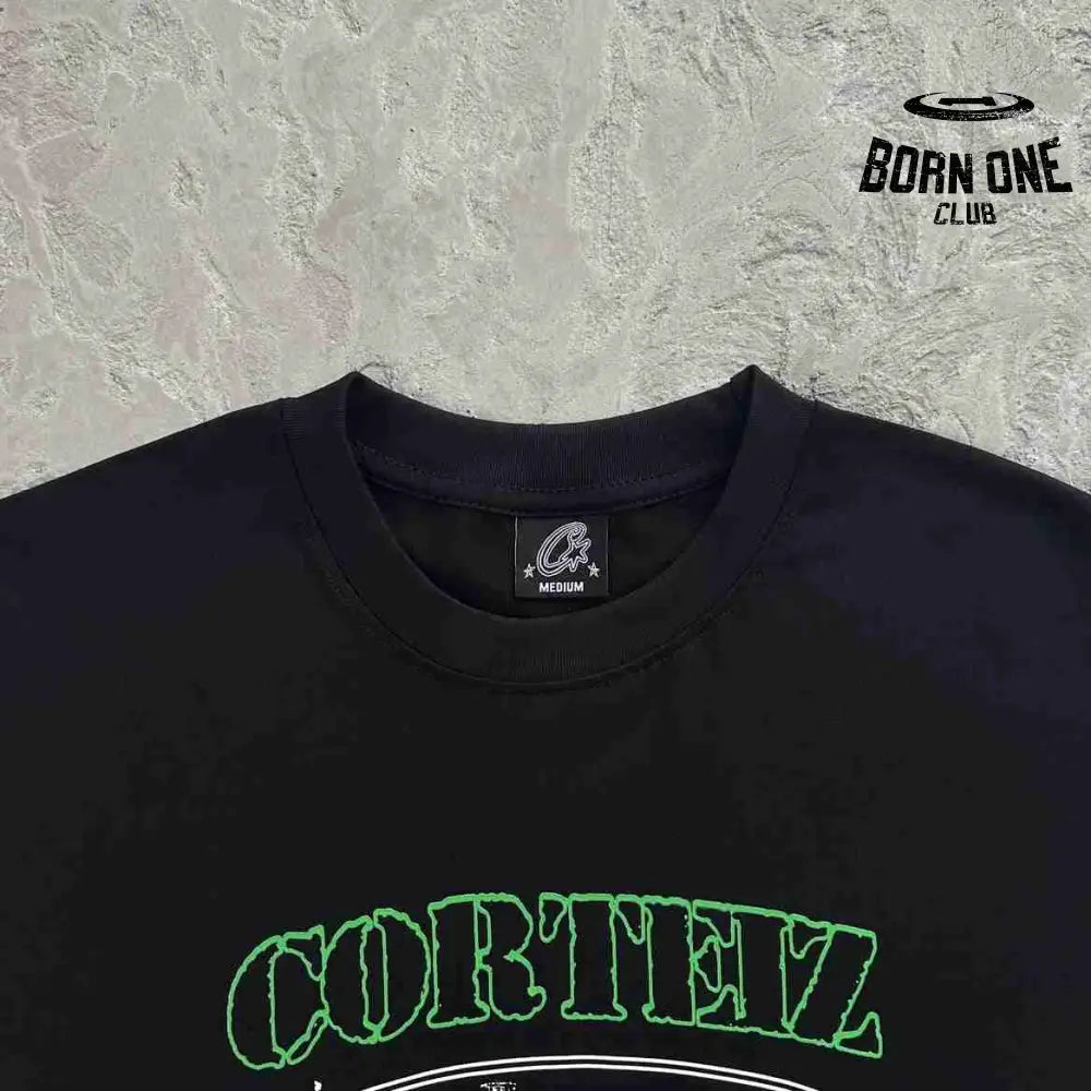 Camiseta Corteiz Og Alcatraz Itália Preta