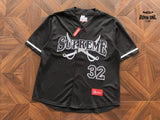Camiseta Supreme Swords Baseball Jersey Black