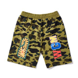 Bape Shorts Verde Oliva