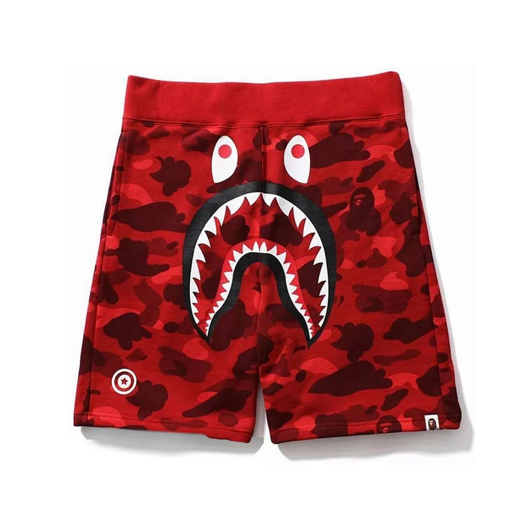 Bape Shorts Vermelho
