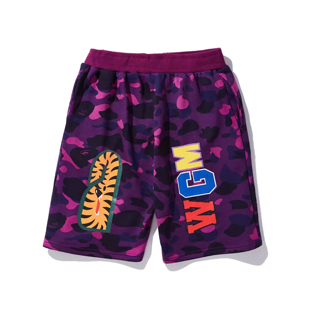 Bape Shorts Roxo