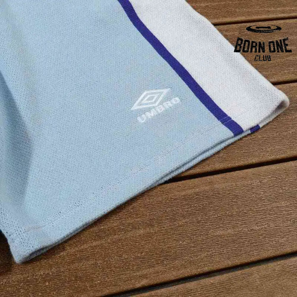 Conjunto Supreme x Umbro Zíper Light Blue