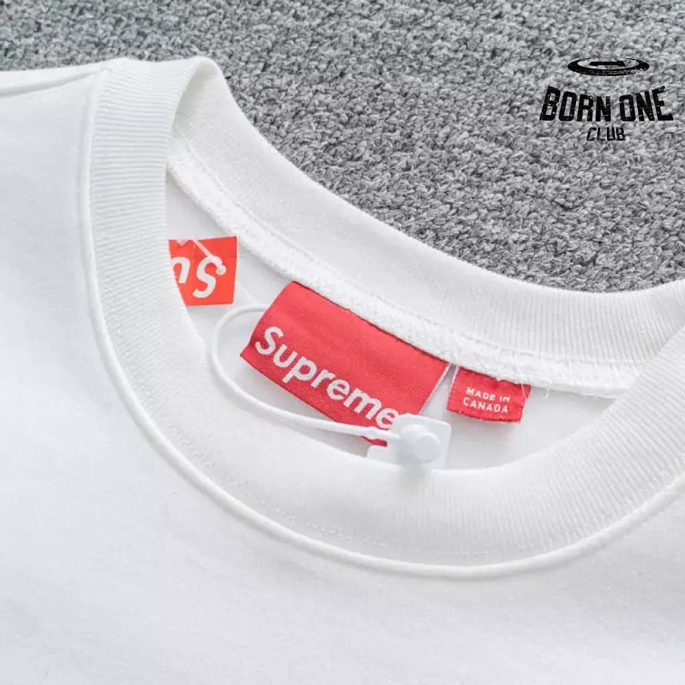 Moletom Supreme Kanji Logo White