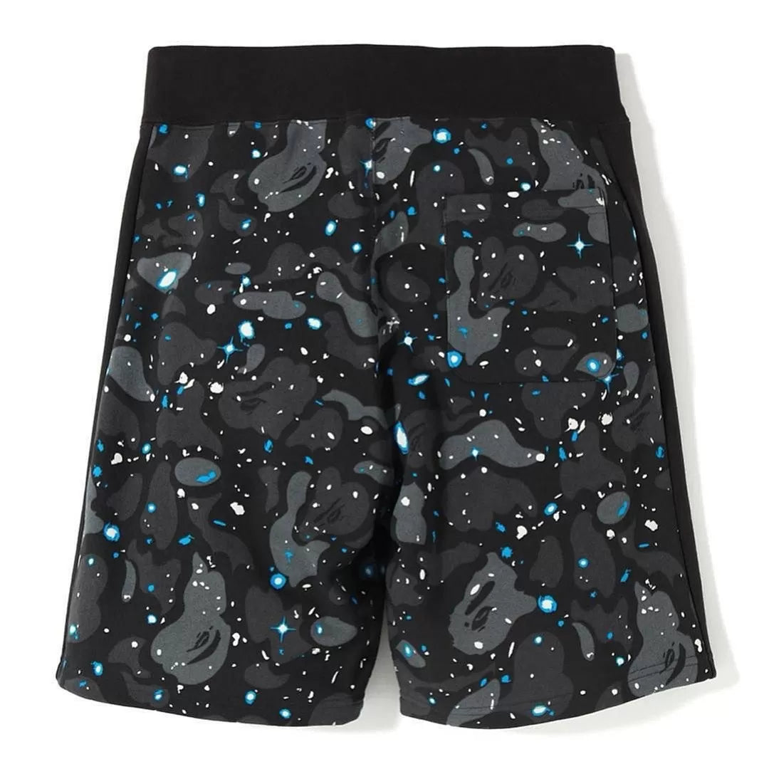 Bape Shorts Black Glow in the Dark