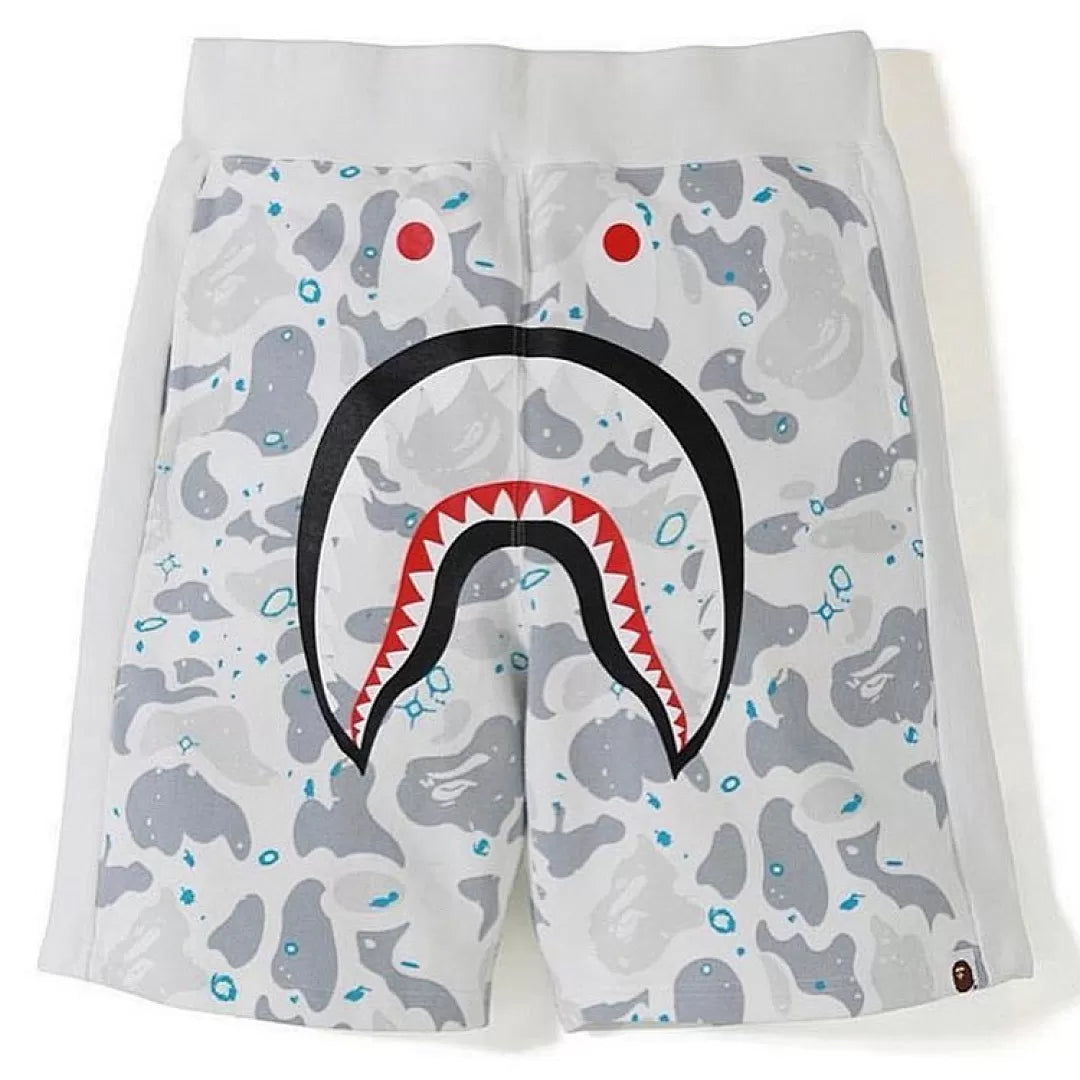 Bape Shorts White Glow in the Dark