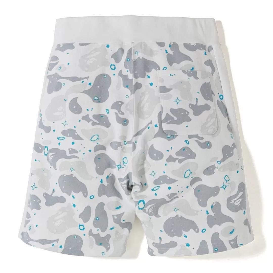 Bape Shorts White Glow in the Dark