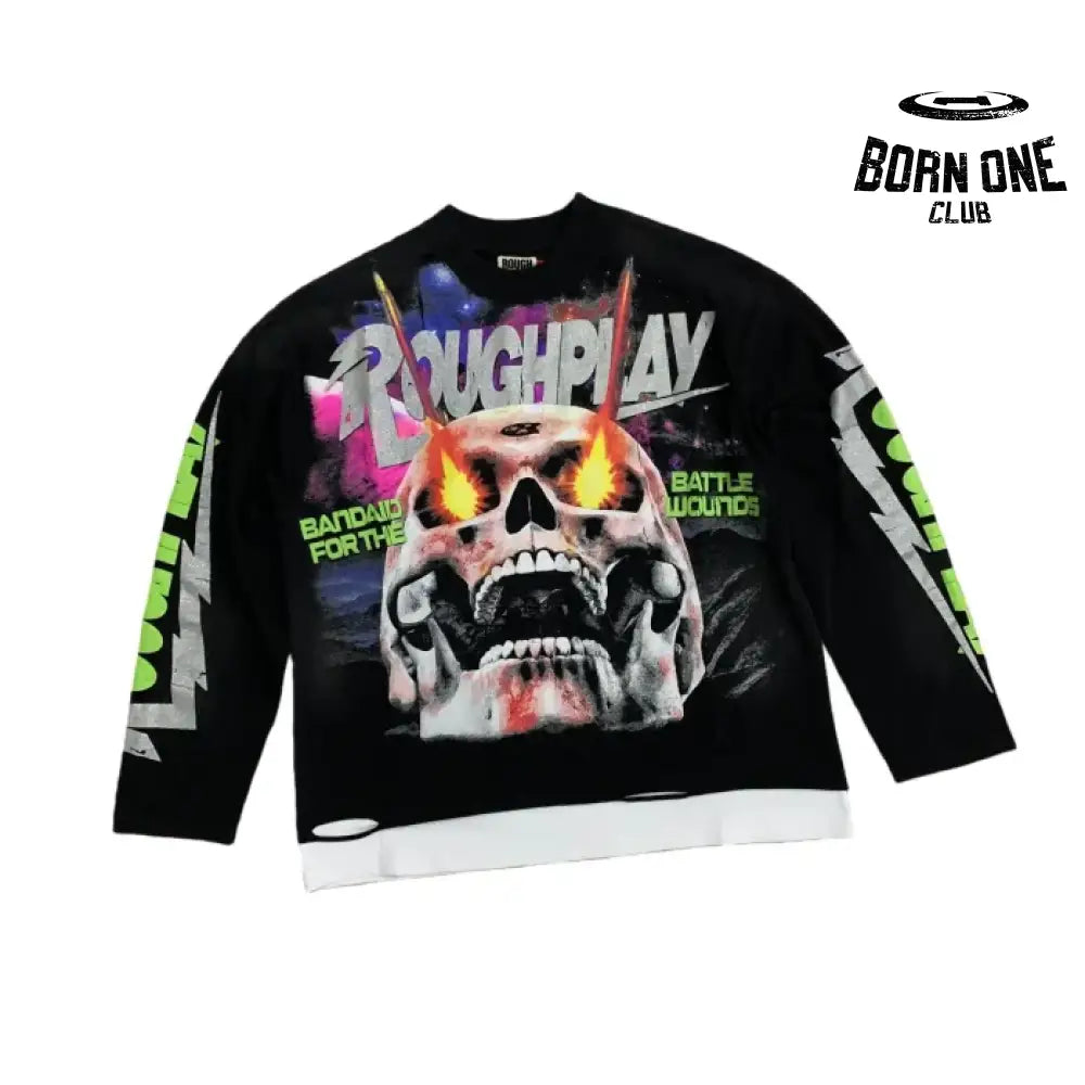 Rough Play Camiseta Manga Longa