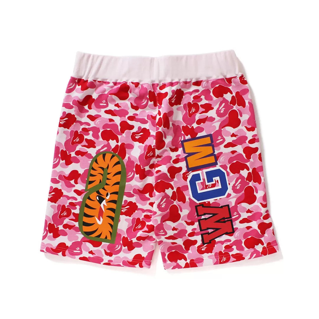 Bape Shorts Pink