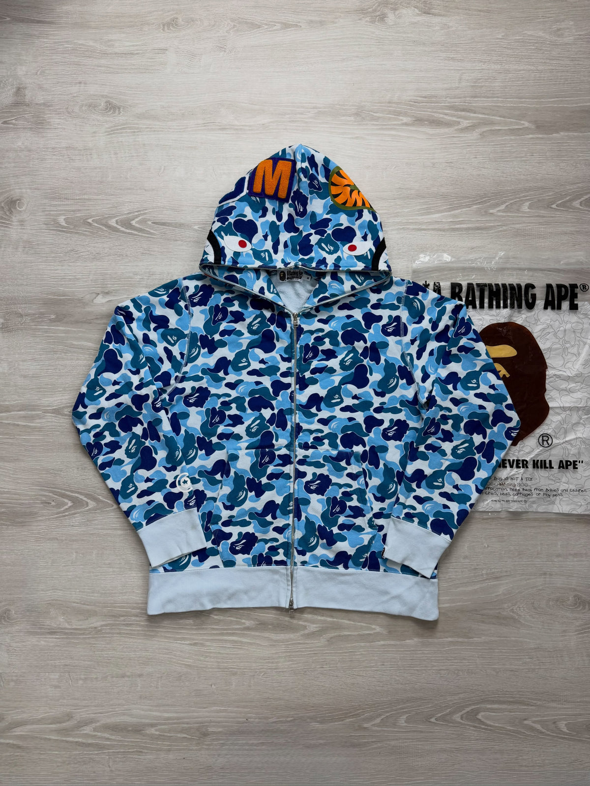 Bape Shark Moletom Zíper