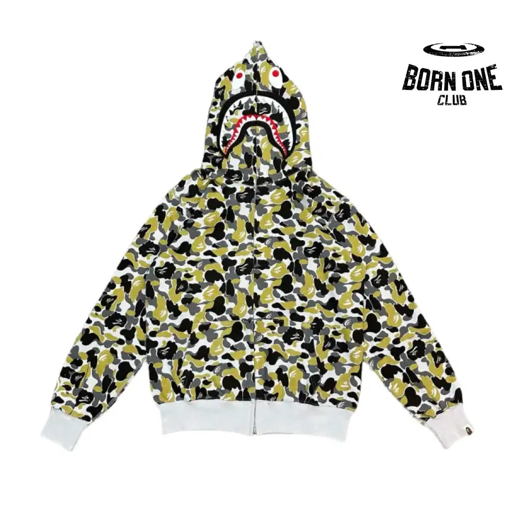 Bape Shark Moletom Zíper