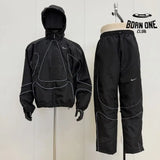 Conjunto Nike x Corteiz Preto