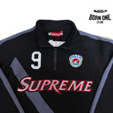 Jaqueta Supreme Equipe Half Zip Preta
