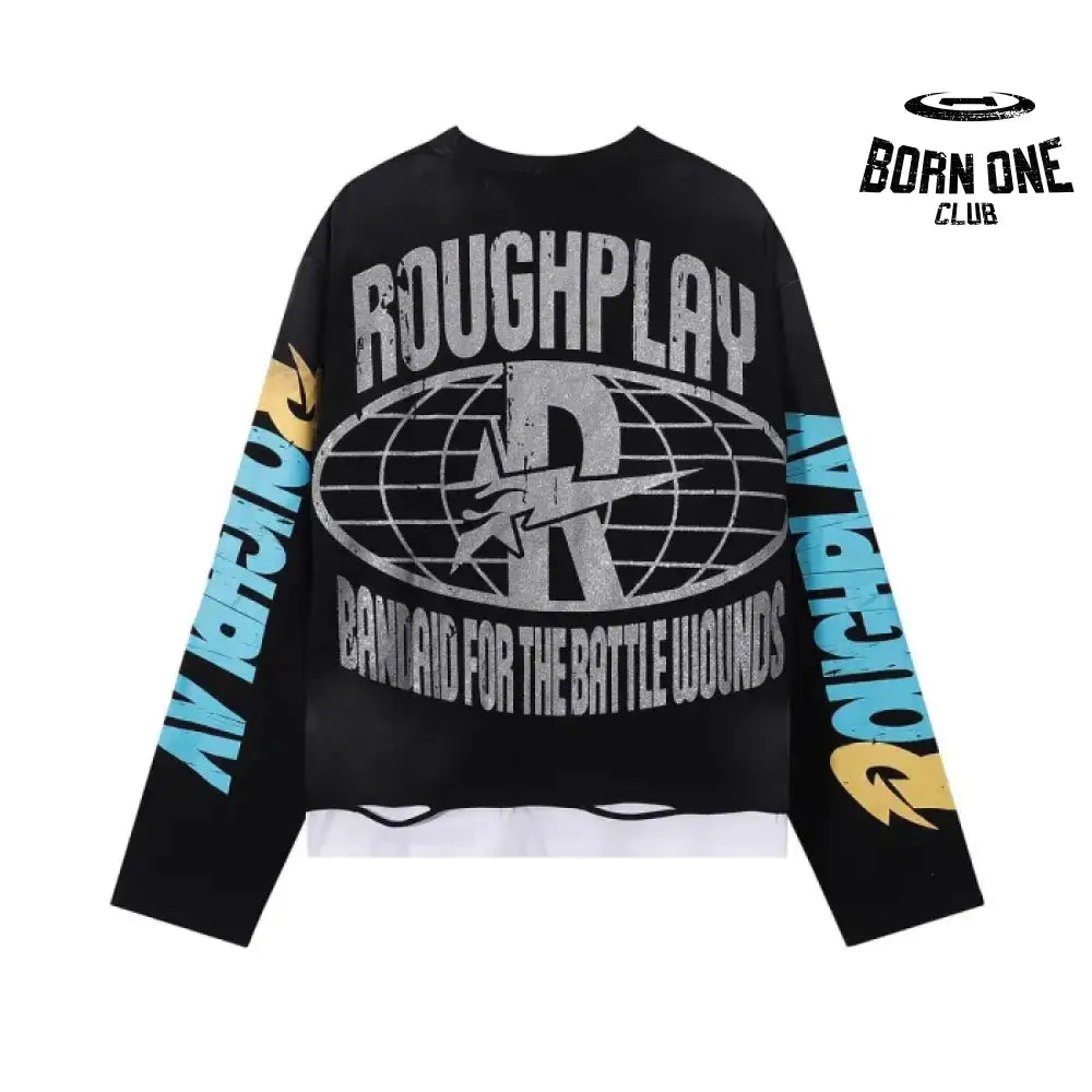 Rough Play Camiseta Manga Longa