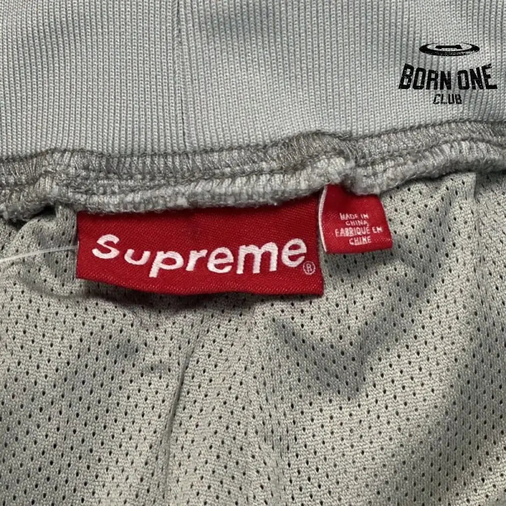 Shorts Supreme Ultrasuede Cinza