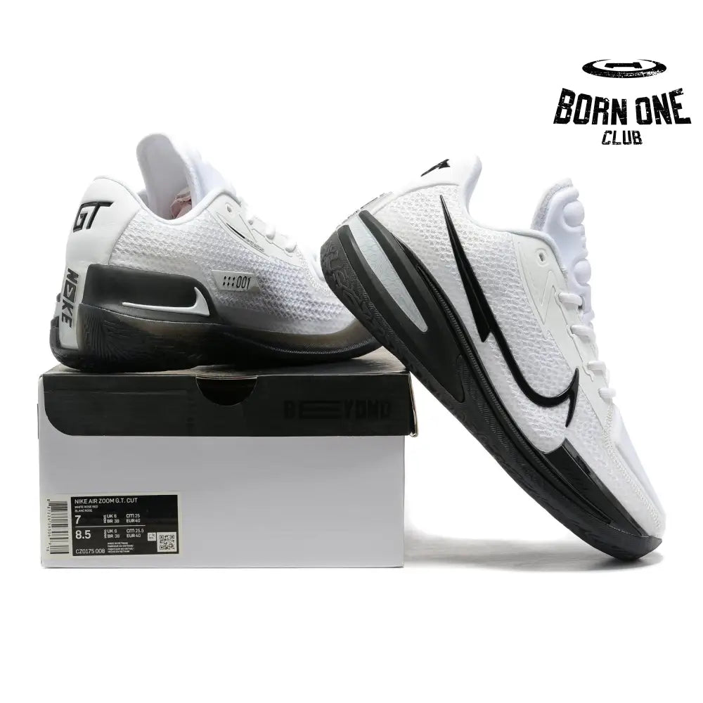 NIKE AIR ZOOM G.T. CUT x WHITE BLACK