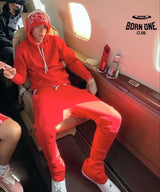 Syna World Calça de Moletom Red