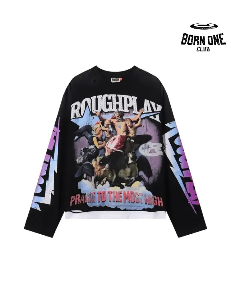 Rough Play Camiseta Manga Longa