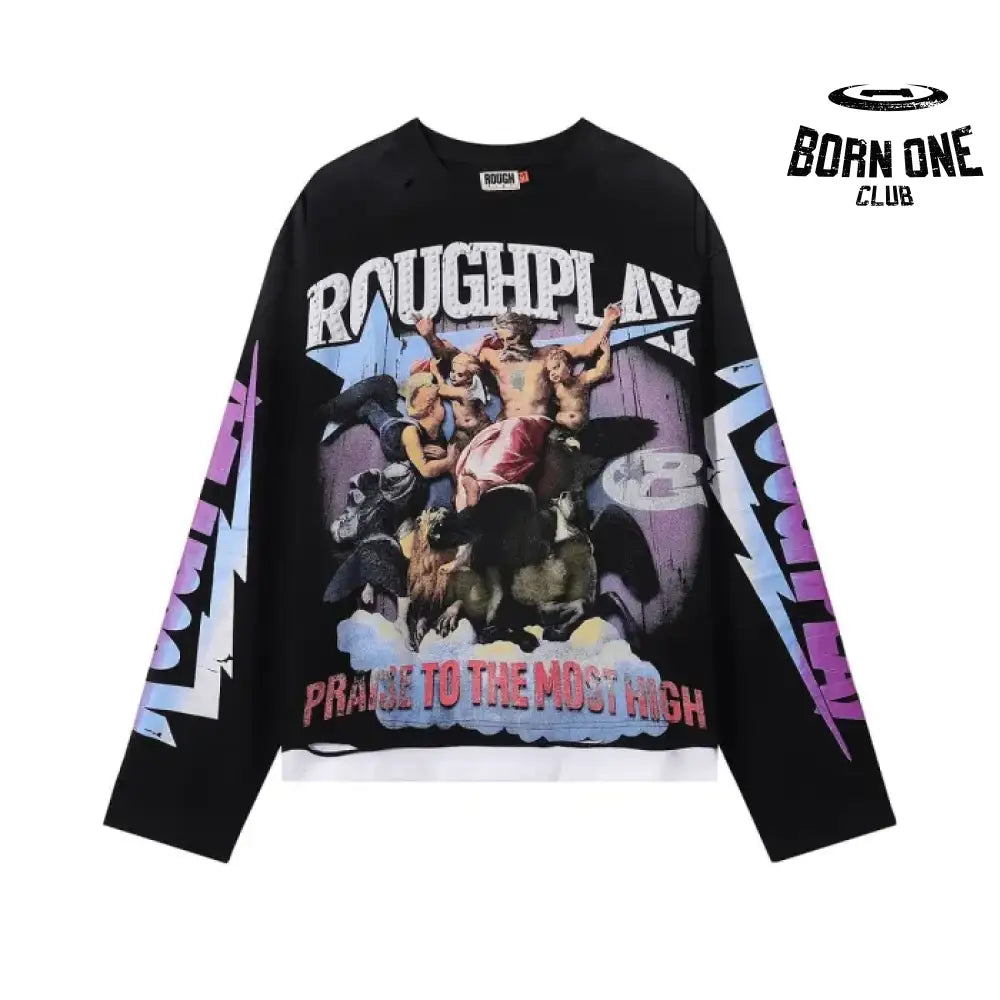 Rough Play Camiseta Manga Longa