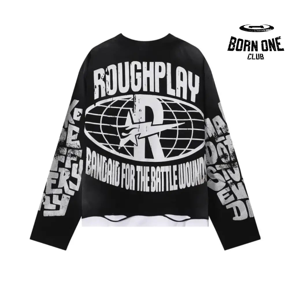 Rough Play Camiseta Manga Longa