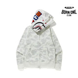 Bape Shark Moletom Zíper (Glow in the dark)