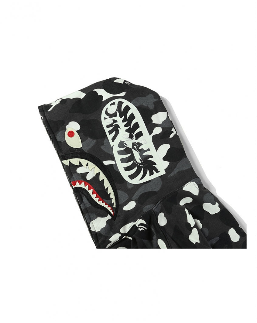 Bape Shark Moletom Zíper