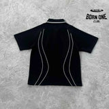 Conjunto Corteiz Island Pique Polo Preto