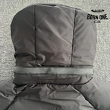 Jaqueta Puffer Synaworld Preto/Azul