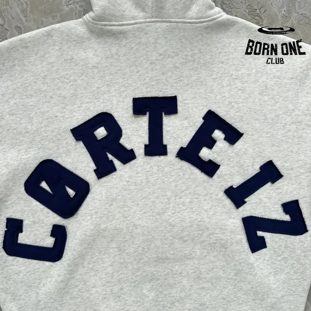 Conjunto Moletom Corteiz Arch Cinza