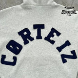 Conjunto Moletom Corteiz Arch Cinza